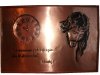 Reloj de Cobre Personalizado